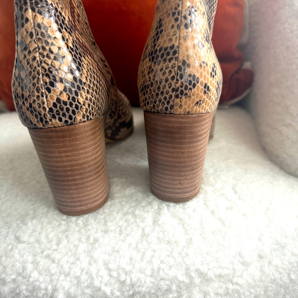 Seychelles Wild Ride Python Snakeskin Boot Womens… - image 3